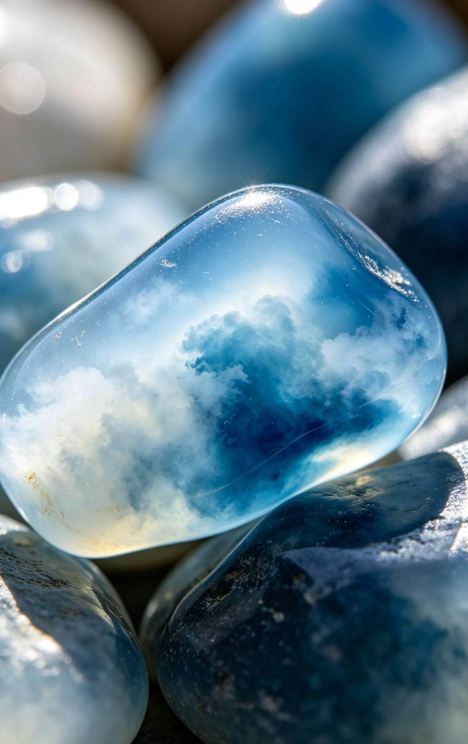 Nature Blue Chalcedony