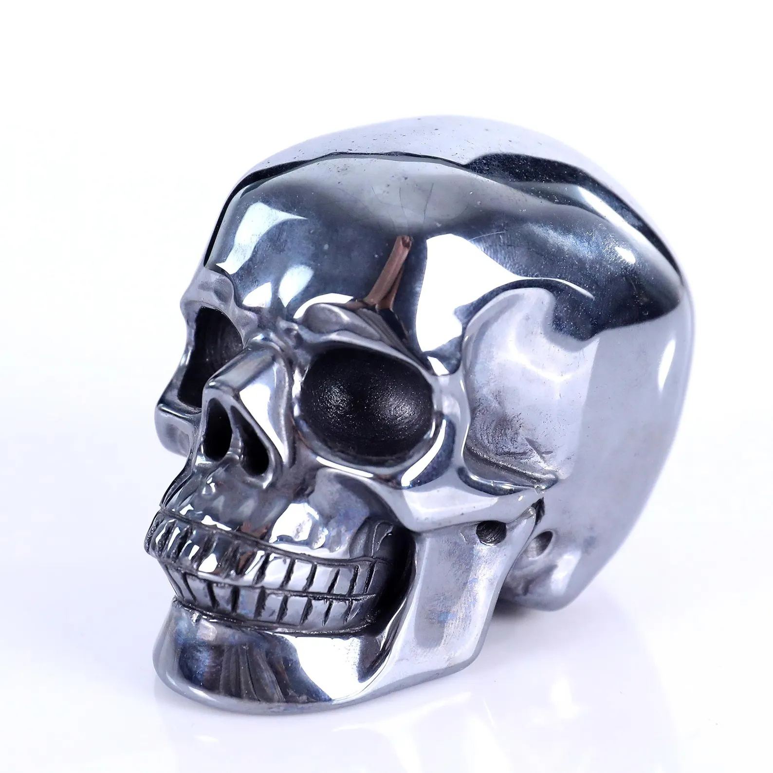 Hand Carved Terahertz Skull