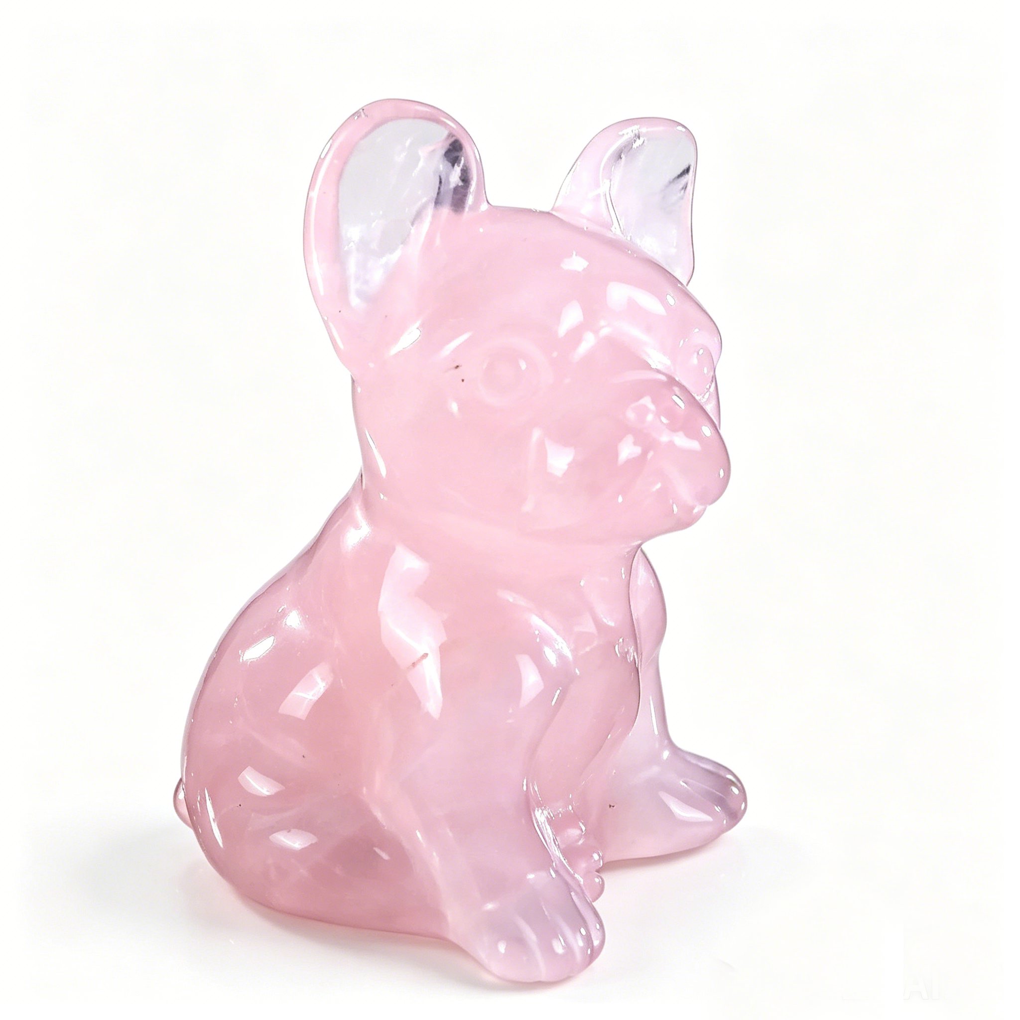 Natural Rose Quartz Figurine