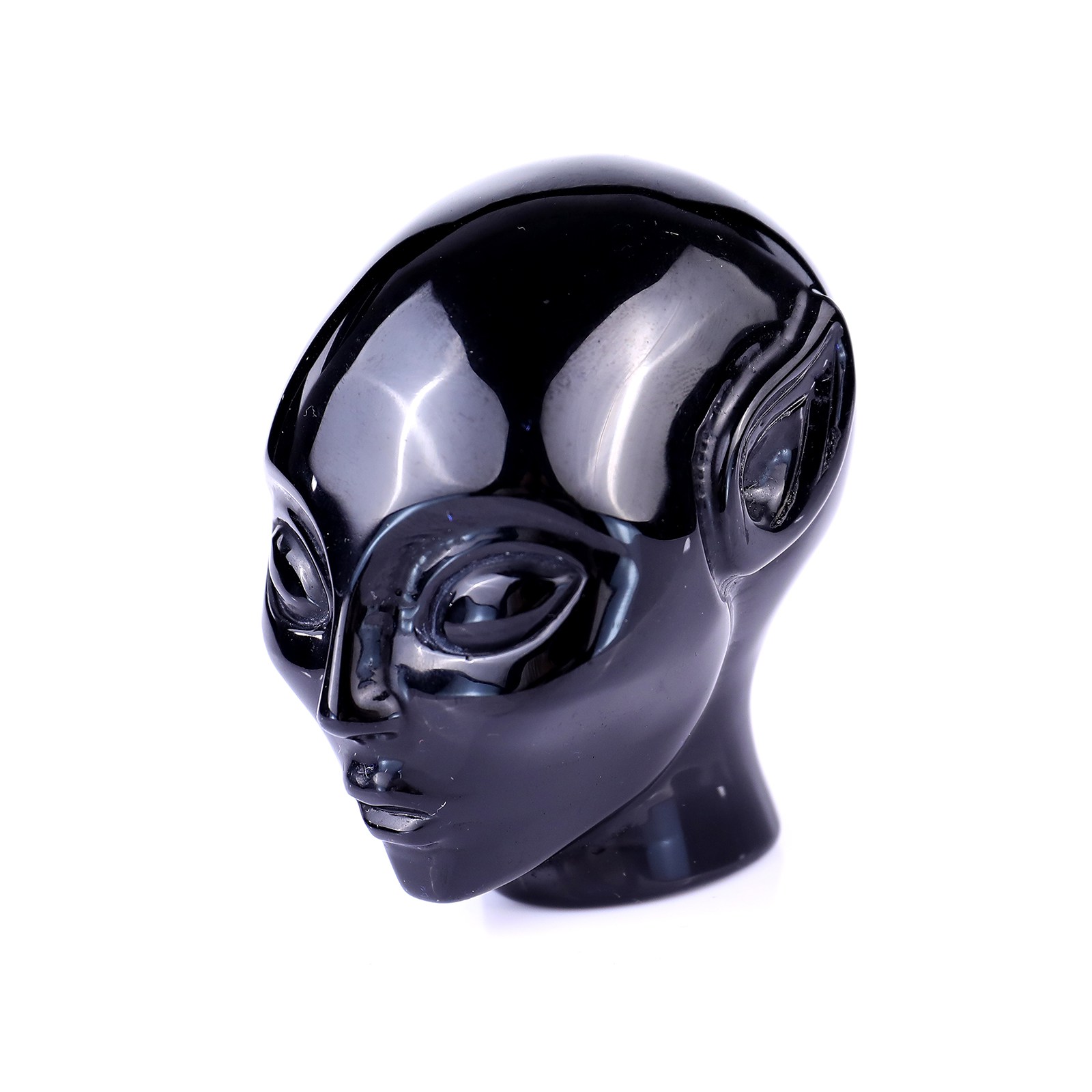 Wholesale Black Obsidian Alien Head