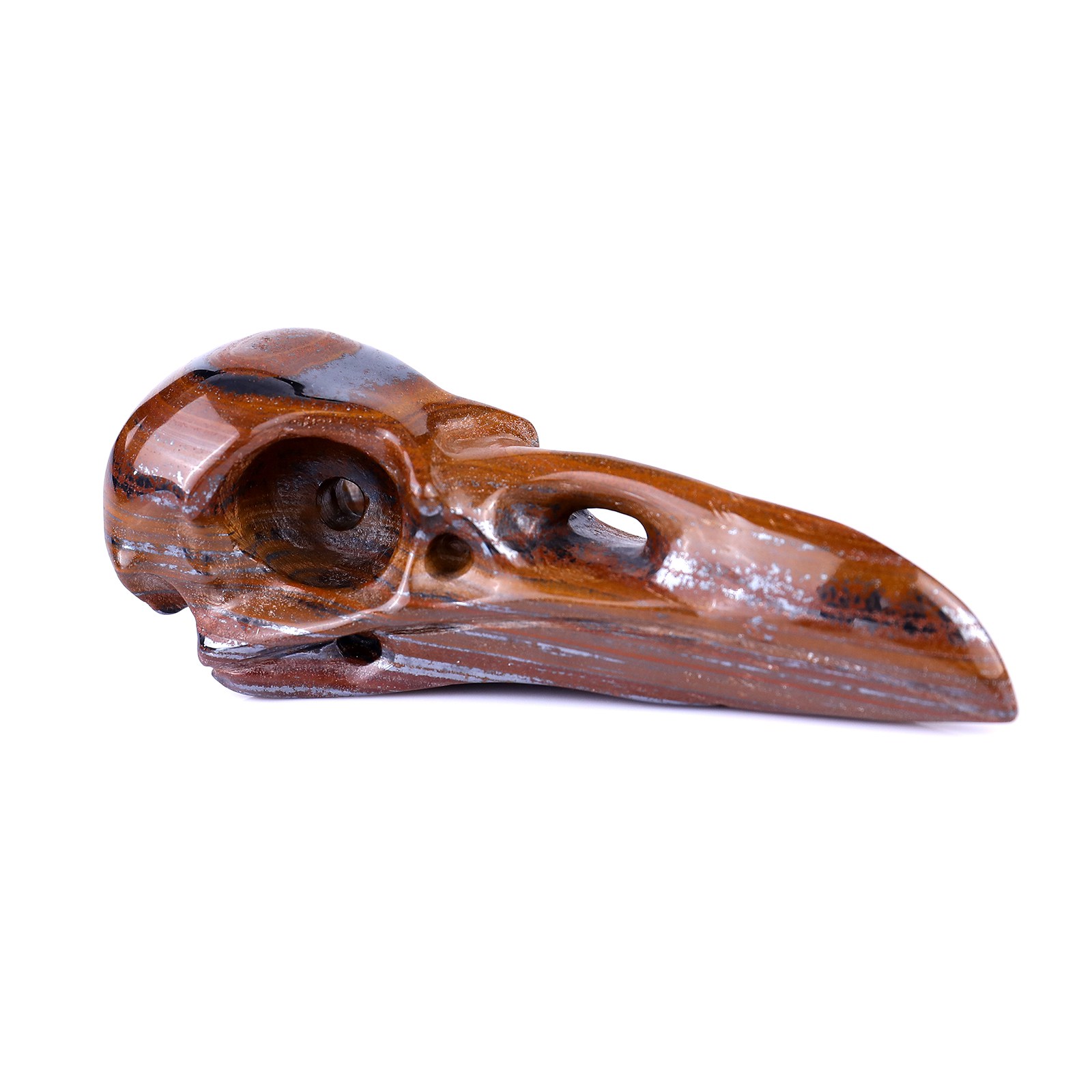 Wholesale Tiger Iron Eye Raven Skull