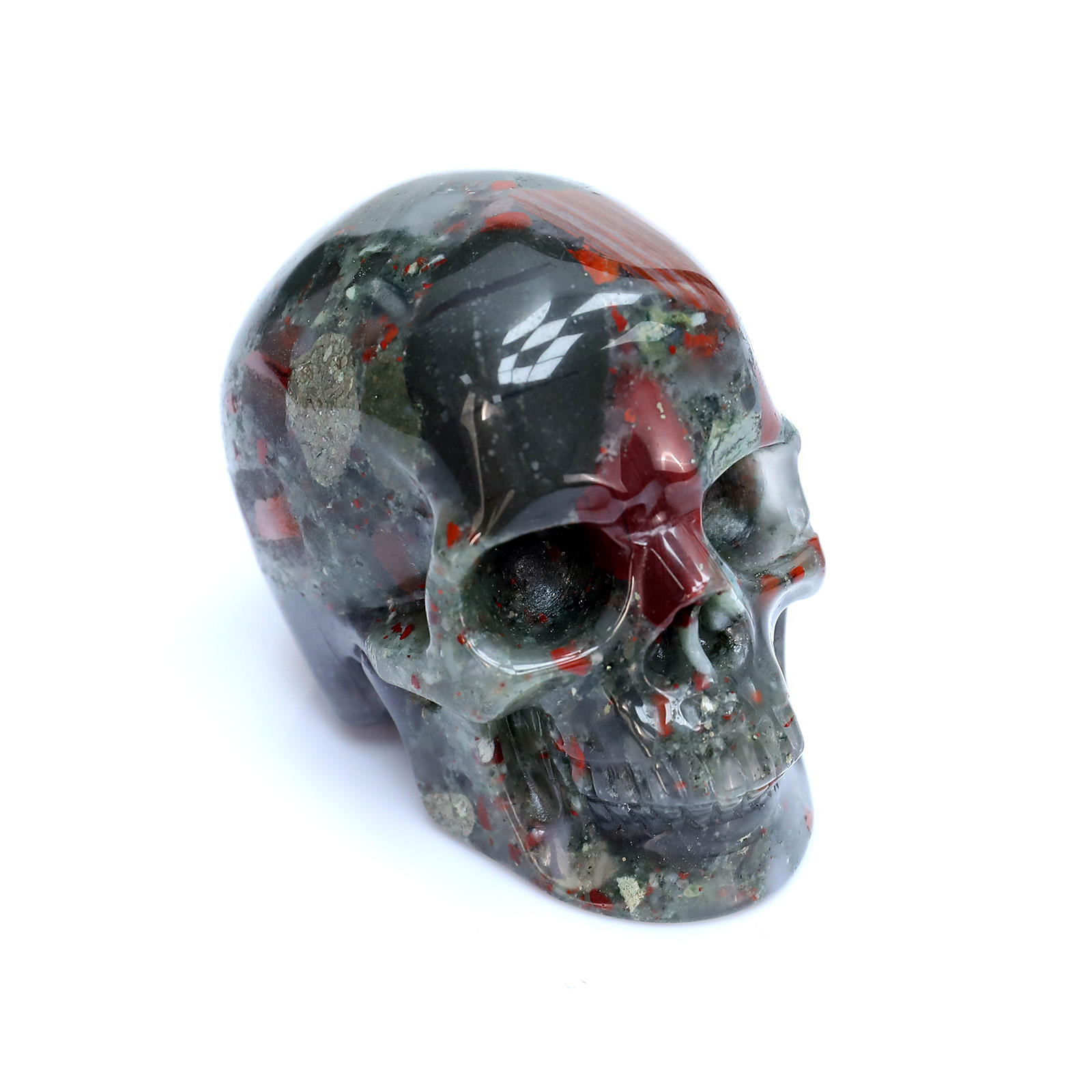 Custom Blood Stone Skull Wholesale