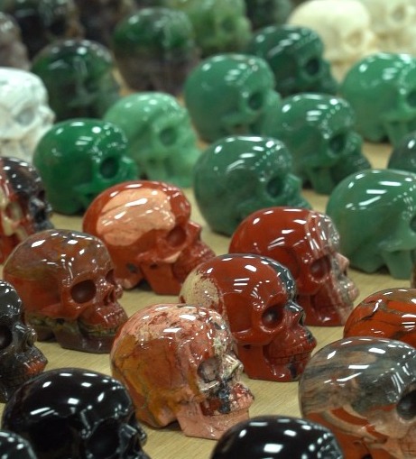 wholesale mini crystal skull